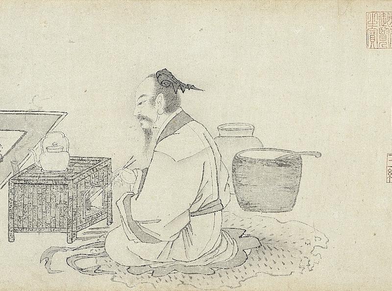 重拾“圍爐煮茶”文化，一起看看故宮藏畫(huà)里的“圍爐煮茶”[精制鋼圍爐茶桌](圖10)
