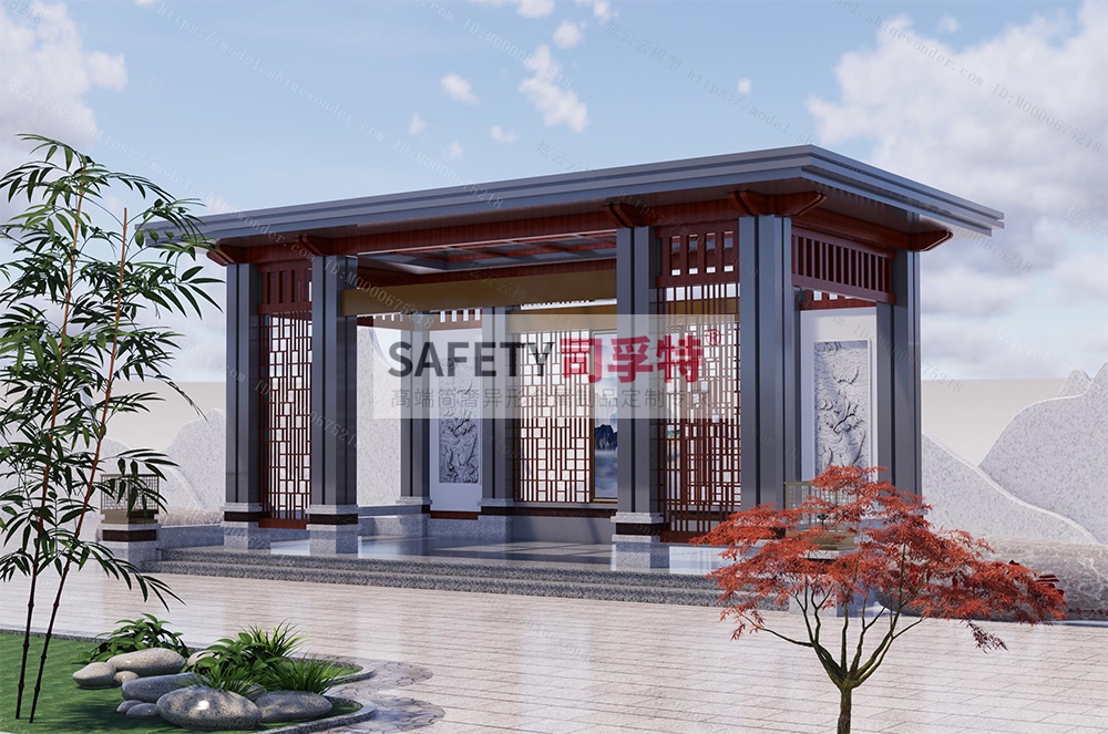 精制不銹鋼涼亭逐漸代替木質(zhì)涼亭，精制不銹鋼涼亭有哪些優(yōu)勢(圖5)